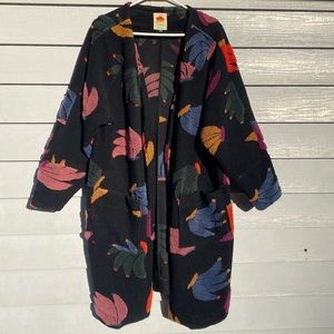FARM Rio Bananagola Cardigan Coat Size Medium